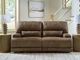 Signature Design by Ashley® Beckley Place Earth Power Reclining Sofa with Adjustable Headrest-0
