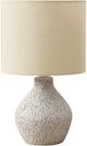 Monarch Specialties Inc. Beige Resin Table Lamp with Beige Shade-0