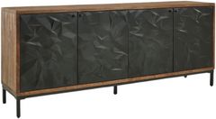 Signature Design by Ashley® Dorannby Black/Brown Accent Cabinet