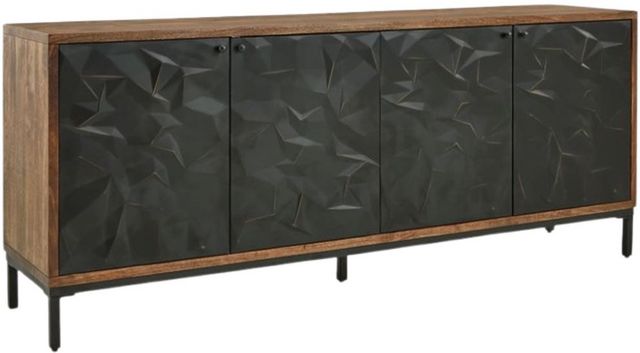 Dorannby Accent Cabinet - Black/Brown Dorannby Accent Cabinet - Black/Brown