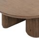 Classic Home Vander Tawny Brown Round Coffee Table-5