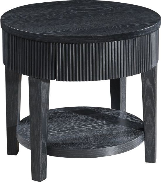 New Classic® Home Furnishings Tate Black End Table-0