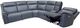 Flexsteel® Vernon 6-Piece Admiral Power Reclining Sectional with Power Headrest and Lumbar-2