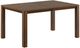 Jofran Inc. Carsons Oak Brown Rectangular Extension Dining Table-0
