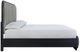 Signature Design by Ashley® Rowanbeck Black/Gray California King Upholstered Panel Bed-2