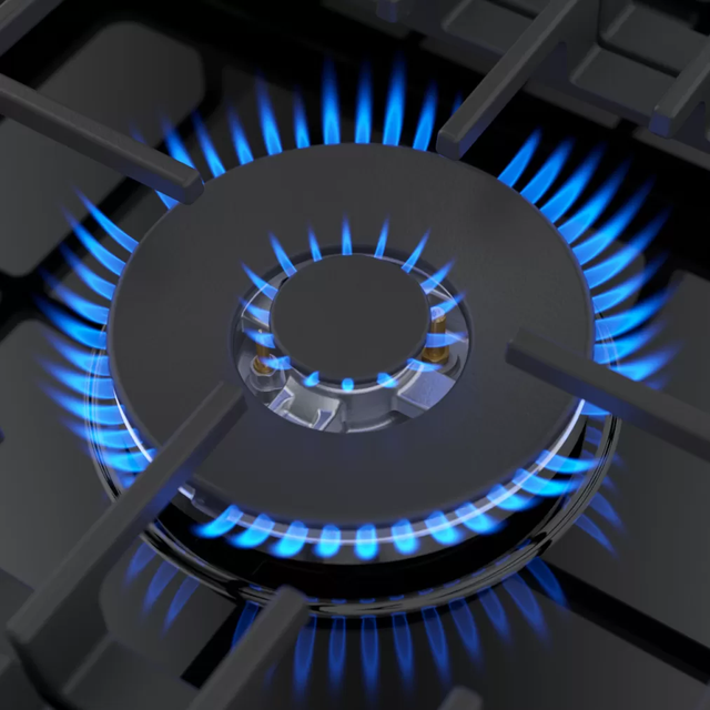 Bosch® 800 Series 30" Black Gas Cooktop-2