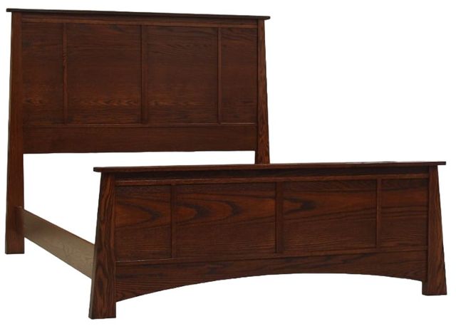Wolfcraft Furniture Unity Brown Queen Master Panel Bed-0