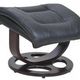 BarcaLounger® Jacque Hilton-Black Pedestal Recliner and Ottoman-4
