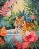 Stylecraft Tiger Tropical Retreat Wall Art-2
