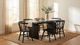 Coaster® Decker 7-Piece Black Rectangular Dining Table Set-1