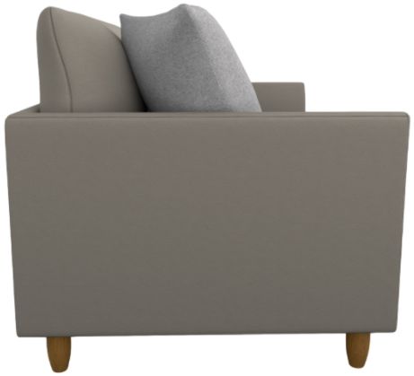 Best® Home Furnishings Customizable Bayment Leather Twin Sleeper Chair with Honey Birch Legs-2
