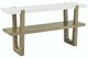 Steve Silver Co. Perth 3-Piece White Top Occasional Table Set with Sand Base-4