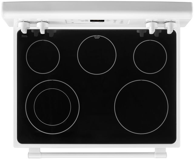 Maytag® 30" White Freestanding Electric Range-3