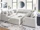 Signature Design by Ashley® Cuddle Plush 10-Piece Arctic Modular Sectional-1
