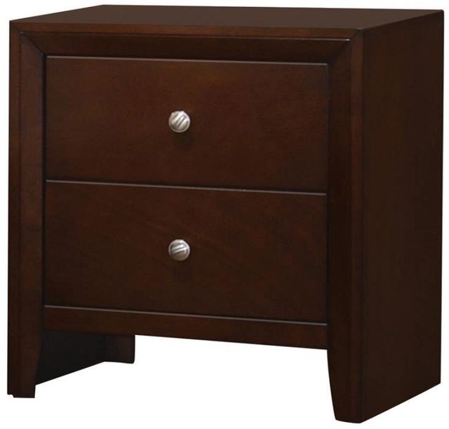 Coaster® Serenity 4-Piece Rich Merlot Queen Bedroom Set-3