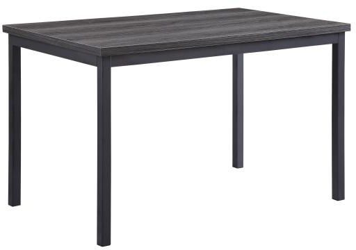 Mazin Furniture Tripp Faux Wood Veneer Top Dining Table-1