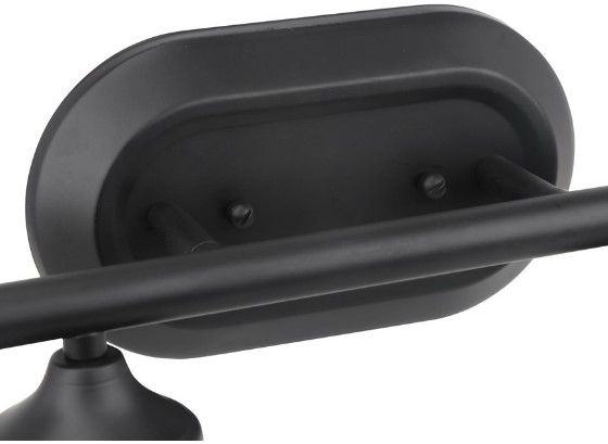YHD Flat Black 2-Light Vanity Lighting-3