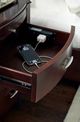 Modus Furniture Brighton Cinnamon Nightstand with Charging Station-4