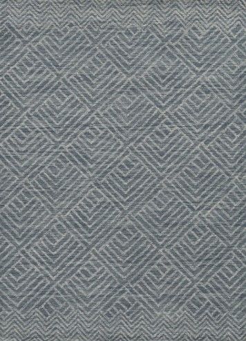 KAS Rugs Hudson Blue Boho 5'x7' Area Rug-0