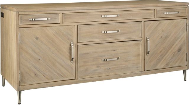 aspenhome® Maddox Biscotti Credenza Desk-0