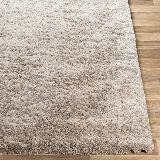 Surya Grizzly Light Gray 5'x8' Area Rug-1