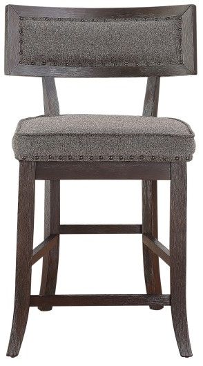 Homelegance® Oxton Baltimore Espresso/Dark Cherry Counter Chair-2