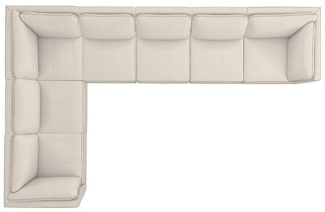 La-Z-Boy® Montrose 7-Piece Putty L-Shape Sectional-3