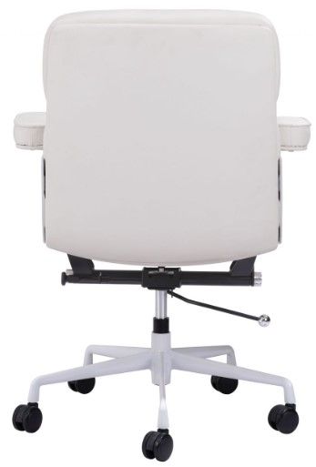 Zuo® Modern Smiths White Office Chair-3