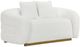 Homelegance® Novella White Loveseat-0