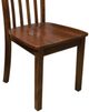 American Wholesale Furniture Mango Brown Dining Side Chair-1
