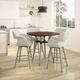 Amisco Customizable Sorrento Swivel Bar Stool-1