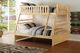 Homelegance® Bartly Natural Pine Twin/Full Bunk Bed-1