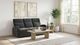 Coaster® Hamilton Charcoal Gray Manual Reclining Sofa-2