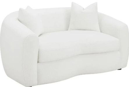 Coaster® Rainn 3-Piece Latte Boucle Upholstered Sloped Arm Seating Set-3