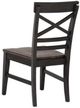 ECI Furniture Gettysburg Dark Brown Side Chair-1