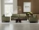 International Furniture Direct Blackburn Green Chair-4