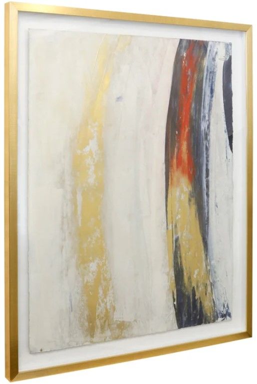 Stylecraft Full Sail Dark Gray/Gold/Gray/Red Wall Art-1