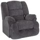 Franklin™ Stockton Badge Charcoal 3-Way Chaise Power Lift Recliner-0