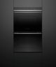Fisher & Paykel Series 9 30" Black Contemporary Double Electric Wall Ovens-2