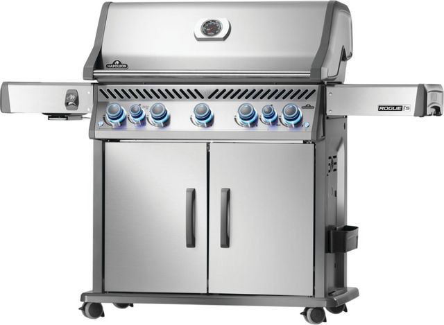 Napoleon Rogue® PRO-S 625 7-Burner Stainless Steel Freestanding Liquid Propane Gas Grill-3