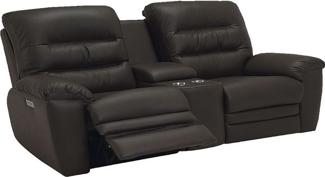 Palliser® Furniture Customizable Keiran Power Wall Hugger Reclining Loveseat with Power Headrest, Lumbar and Console-1
