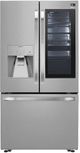 LG Studio 23.5 Cu. Ft. PrintProof™ Stainless Steel Counter Depth French Door Refrigerator-2