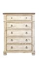 Belmont Two-Tone 5 Drawer Chest-0