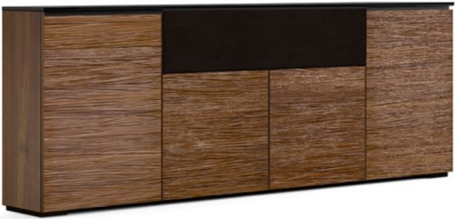 Salamander Designs® Chameleon Denver Medium Walnut Low Profile 345 Speaker Integrated Cabinet