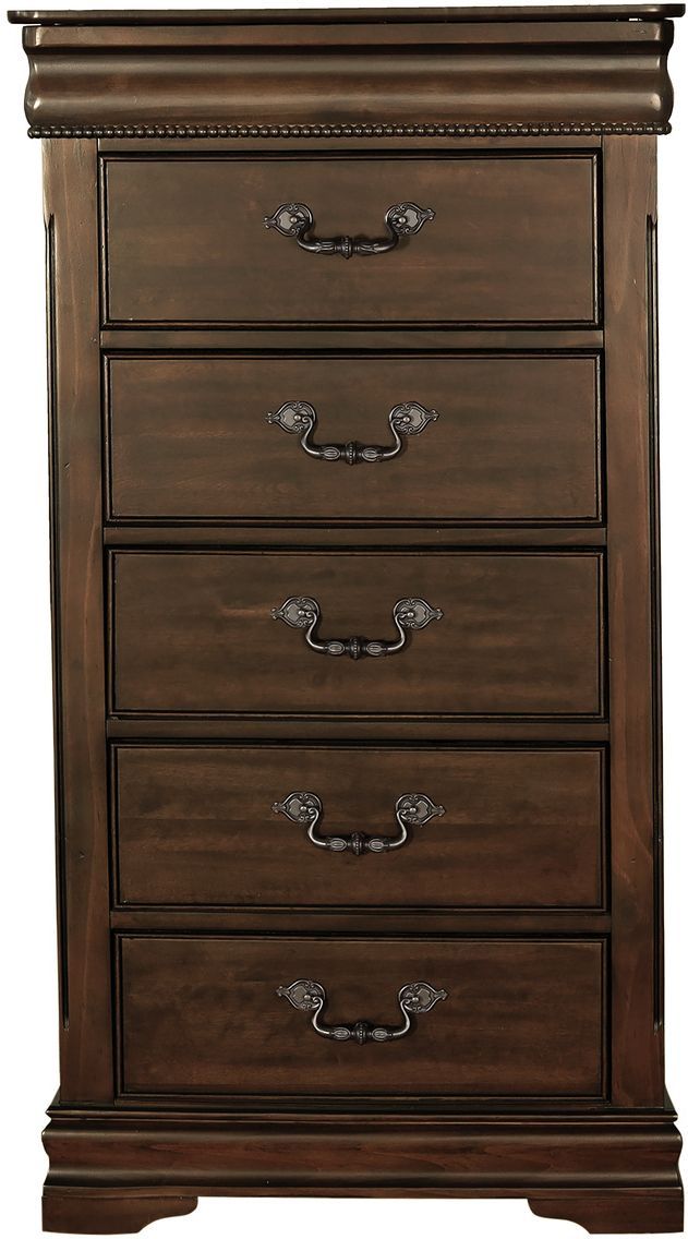 Mazin Furniture Mont Belvieu Dark Cherry Lingerie Chest-1