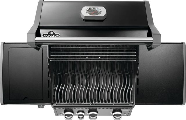Napoleon Rogue® PRO 4-Burner Black Freestanding Liquid Propane Grill-2