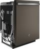 GE® ENERGY STAR® 24" Fingerprint Resistant Slate Top Control Built In Dishwasher with Sanitize Cycle-4