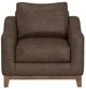 International Furniture Direct Olivo Brown Arm Chair-2
