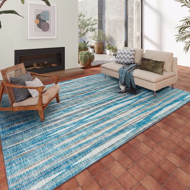 Dalyn™ Rug Company Amador AA1 Sky 5'x8' Area Rug-4