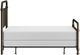 HH2 Home Kirkland Black Queen Metal Rod Bed-3